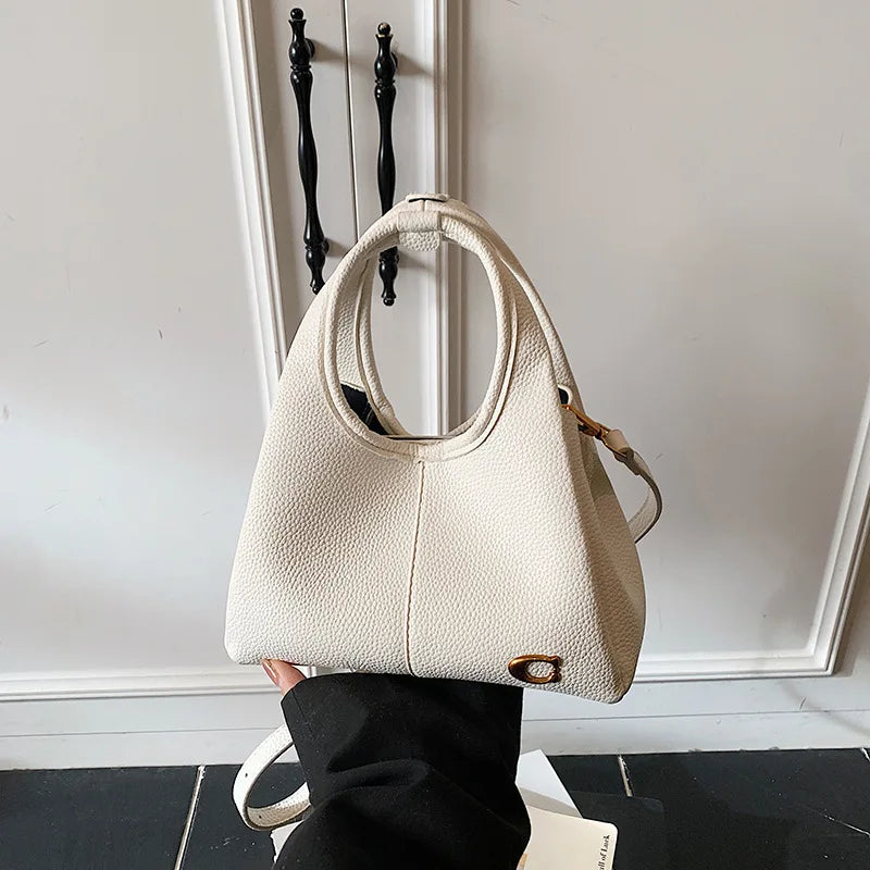 Sac seau en daim style coréen pour femme, sac à bandoulière décontracté, nouvelle collection printemps 2026