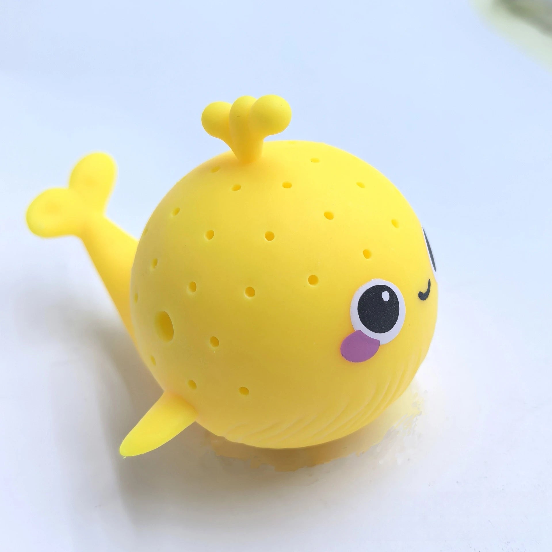 Jouets de bain pour bébé, éponge absorbant l'eau, baleine à presser, anti-Stress, jeu de natation d'été, jouet aquatique pour enfants, Squishy Kid