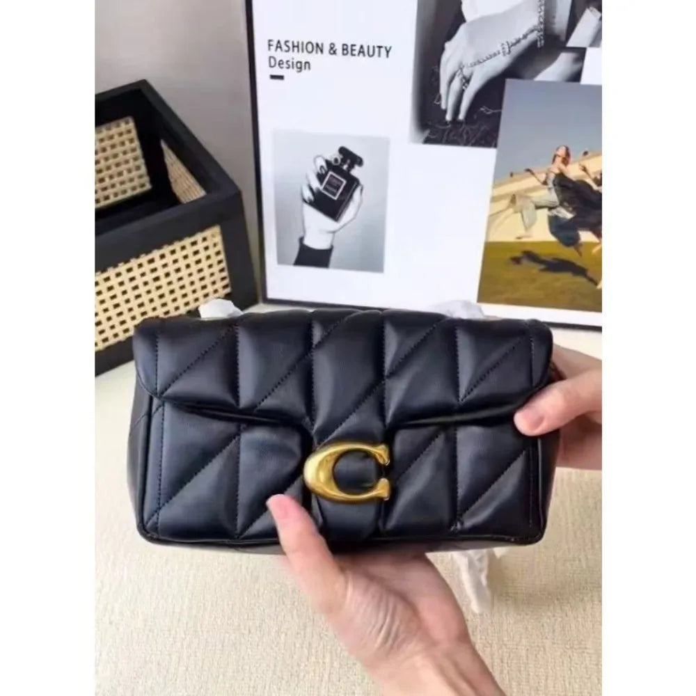 Sac messager à bandoulière, petit sac carré