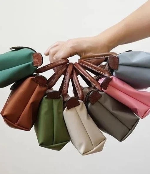 Sac à main classique pour femme, sac bandoulière en nylon, sangle réglable multifonction, grande capacité polyvalente, pliable