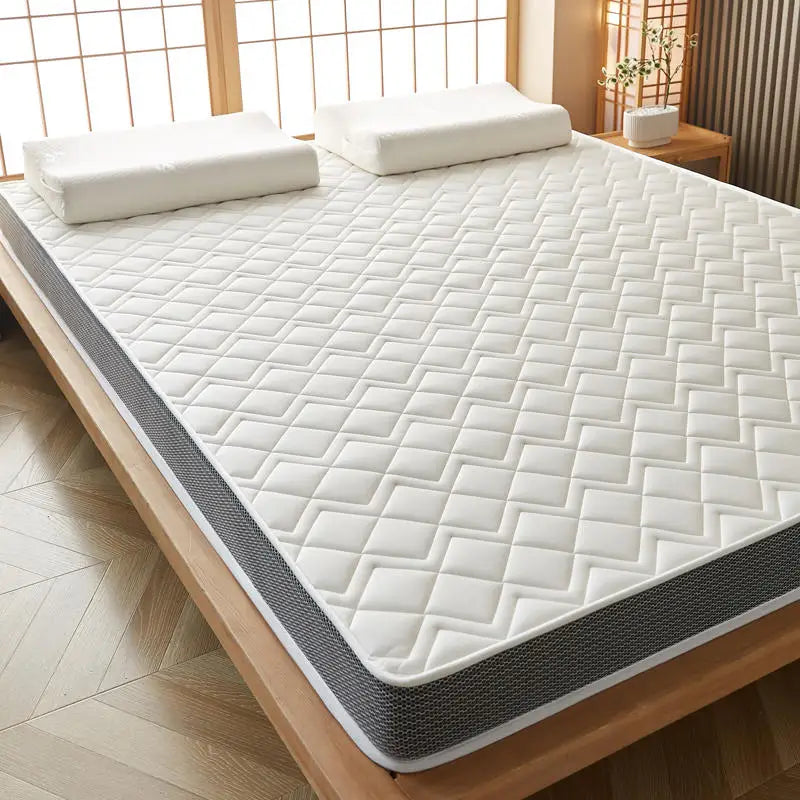 Matelas en latex naturel pour la maison, chambre à coucher, tatami, coussin en coton à mémoire de forme, rembourré, pour location, dortoir d'étudiant, épaissi