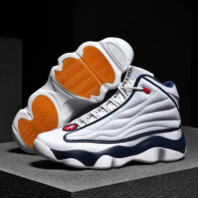 Chaussures de basket-ball classiques et pratiques pour sports de plein air décontractés pour hommes, semelle extérieure tendance, douce, confortable, antidérapante et résistante à l'usure