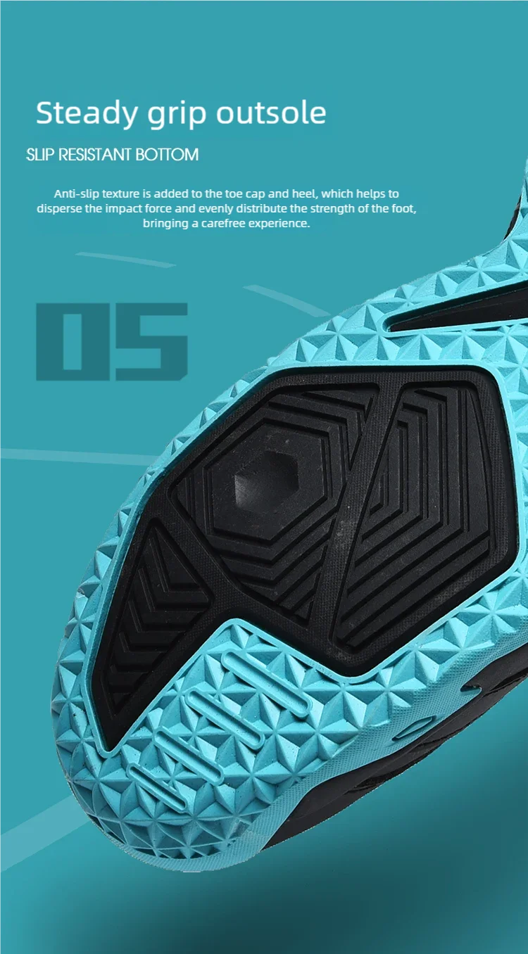Chaussures de basket-ball quatre saisons, nouvelles, respirantes, légères, antidérapantes, baskets décontractées d'extérieur, chaussures de course à pied tendance pour étudiants