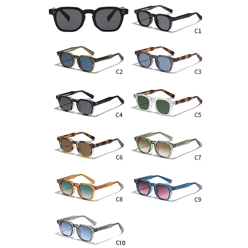 1/2/3 pièces en gros nouveau carré rétro lunettes De Soleil hommes mode Punk lunettes De Soleil femmes lunettes De Voyage Lunette De Soleil Femme UV400