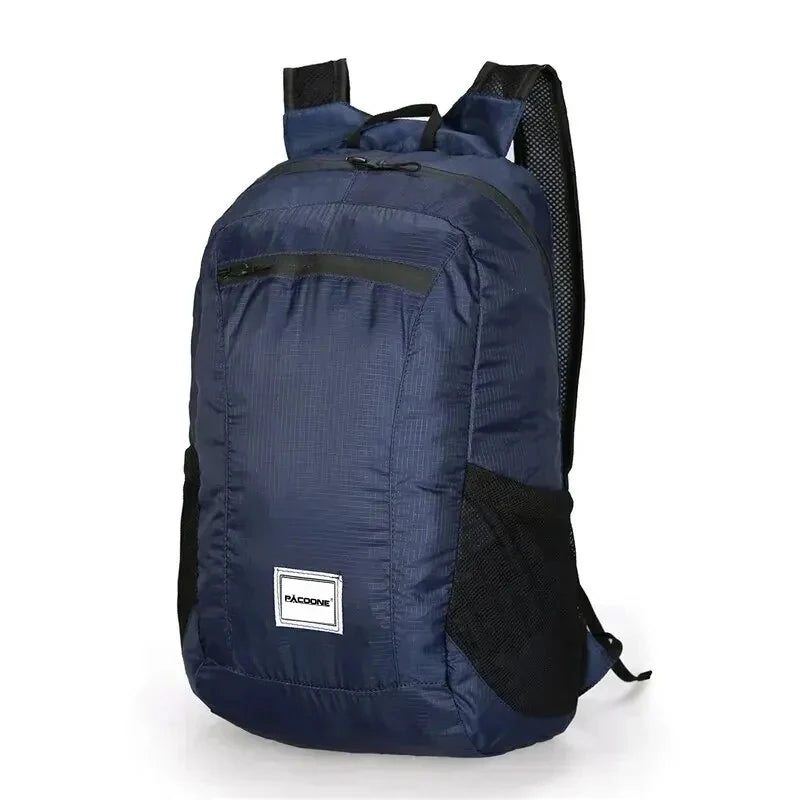 Sac de randonnée en plein air 20L, sac à dos Portable léger pliable, étanche, ultraléger, pour femmes et hommes, voyage, randonnée