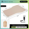 Lohascamping matelas de voyage gonflable d'air de voiture lit universel pour siège arrière tapis multifonctionnel lit de voyage de voiture matelas SUV
