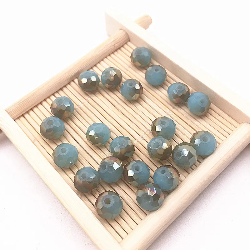Nouveau 4x3/6x4/8x6mm Rondelle autriche perles de verre de cristal à facettes perles d'espacement en vrac fabrication de bijoux à bricoler soi-même pour Bracelet collier