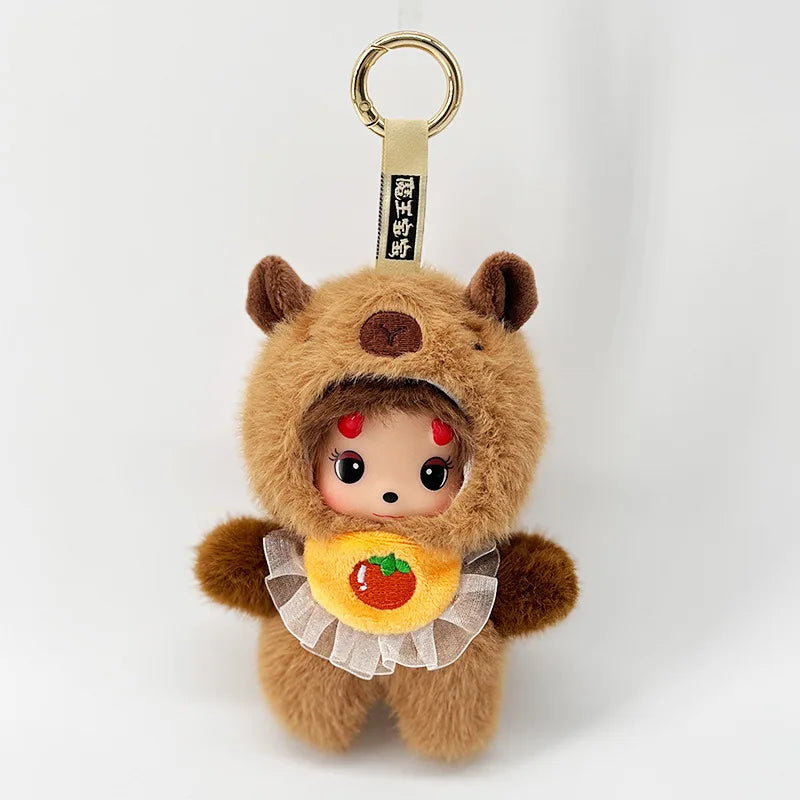 Poupée surprise en vinyle de la série Meng Qiqi de Devil Baby, jouet de collection, cadeau d'anniversaire, ornements, cadeau, pendentif pour sac à dos, décorations