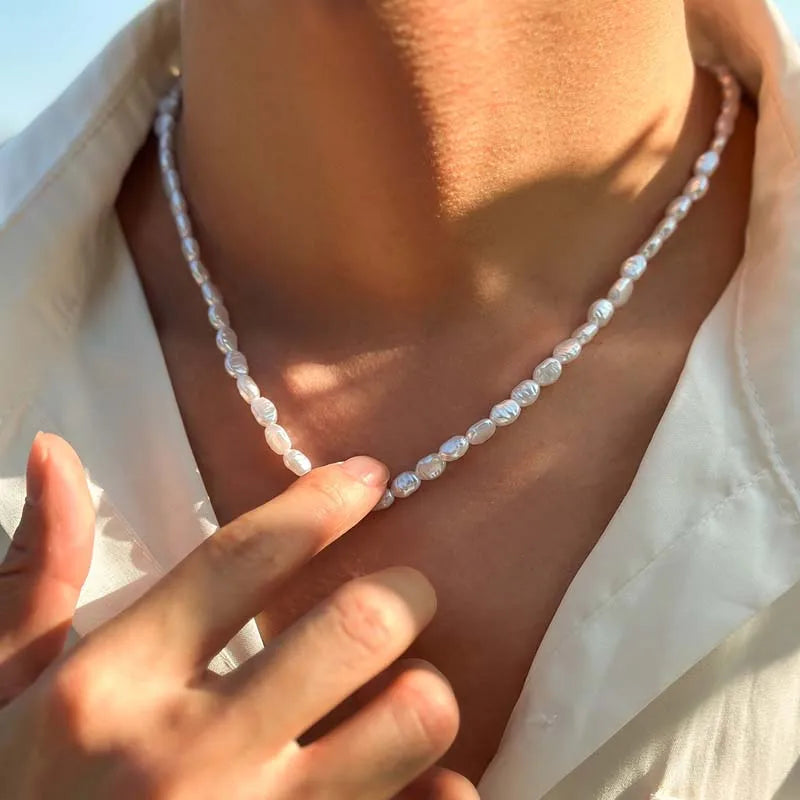 Collier ras du cou en Imitation de perles pour femmes, nouvelle mode, Vintage, élégant, tempérament perlé, bijoux de fête de mariage