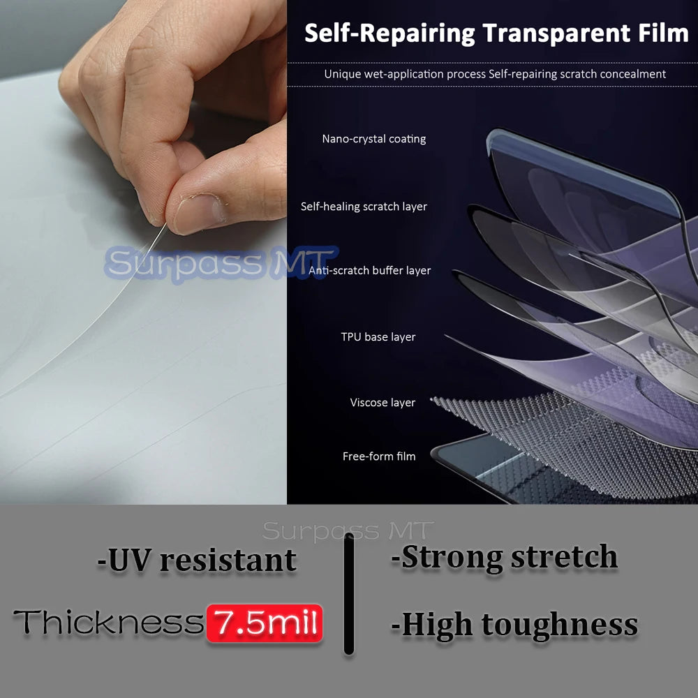 PPF pour APRILIA RS 457 2024-2025 Film de Protection en TPU résistant aux rayures Protection de peinture auto-guérison convient RS457 brillant mat