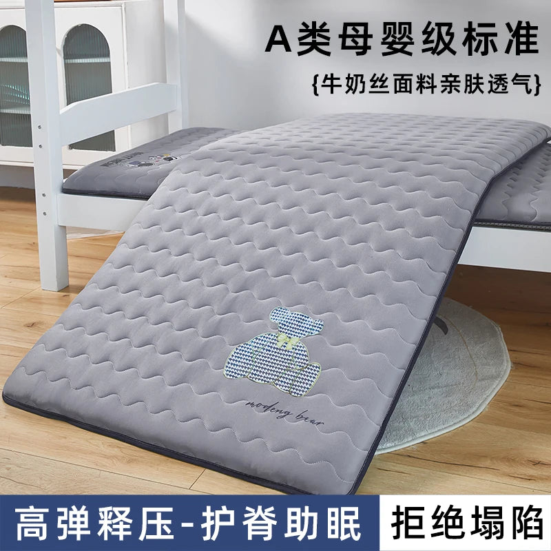 Matelas en latex souple pour usage domestique, tapis de couchage Tatami pour dortoir étudiant, matelas simple en éponge, spécial location, couette.