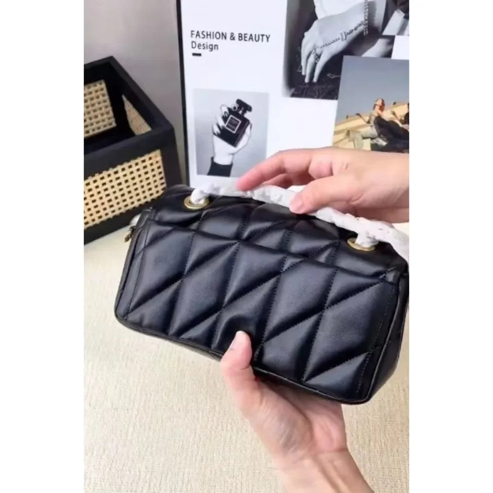 Sac messager à bandoulière, petit sac carré