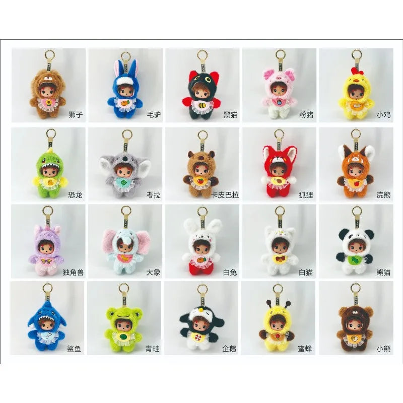 Poupée surprise en vinyle de la série Meng Qiqi de Devil Baby, jouet de collection, cadeau d'anniversaire, ornements, cadeau, pendentif pour sac à dos, décorations
