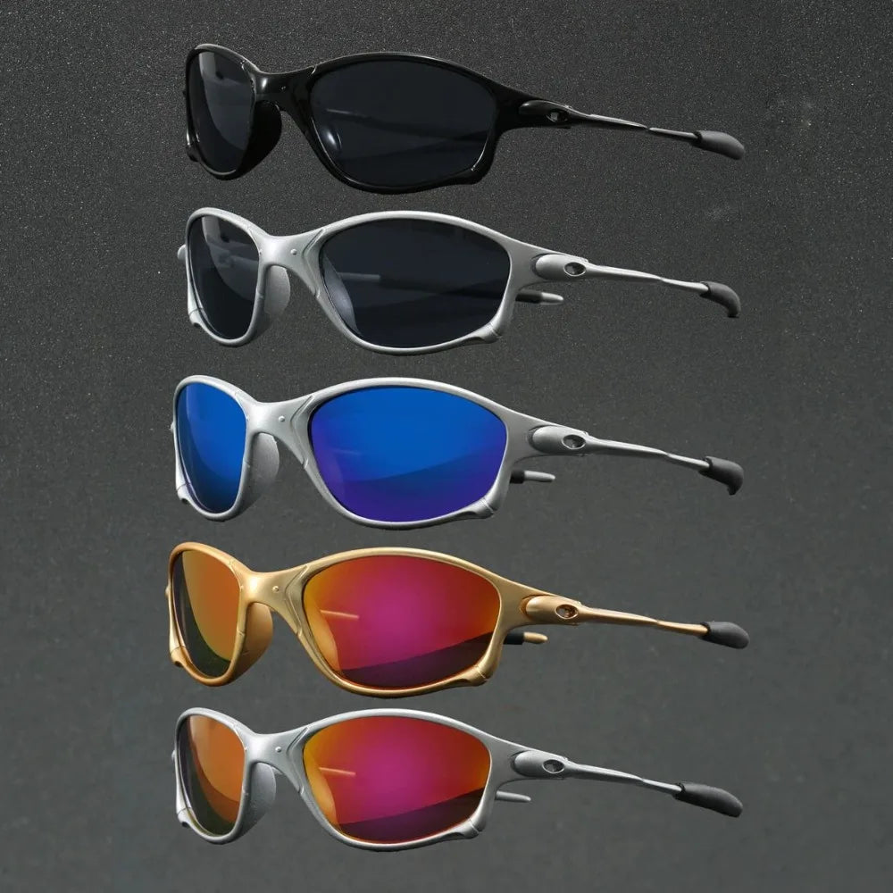 Mode Vintage Sport cyclisme lunettes de soleil dégradé UV400 coupe-vent lunettes de soleil pour hommes femmes lunettes de soleil homme